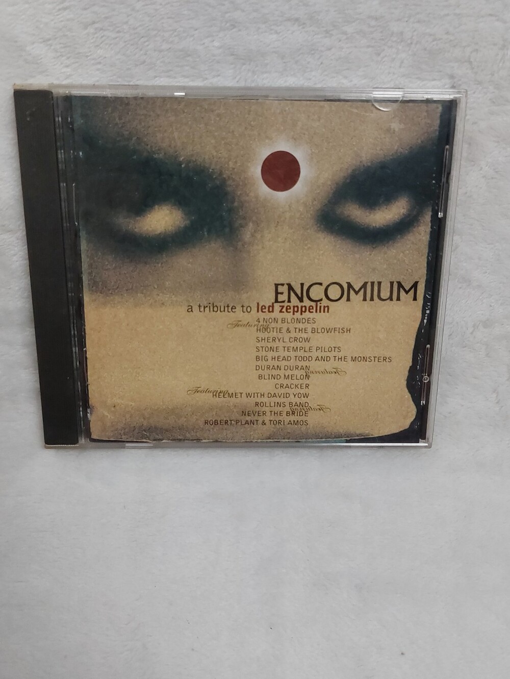 ENCOMIUM A TRIBUTE TO LED ZEPPLIN COVER COMPLIATION CD VARIOUS ARTIST 1995 USED